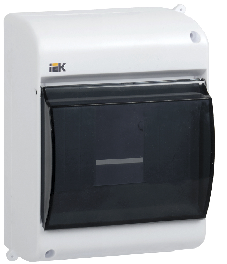 IEK KREPTA 3 Корпус пластиковый КМПн 2/4 IP30 белый откр.монтаж