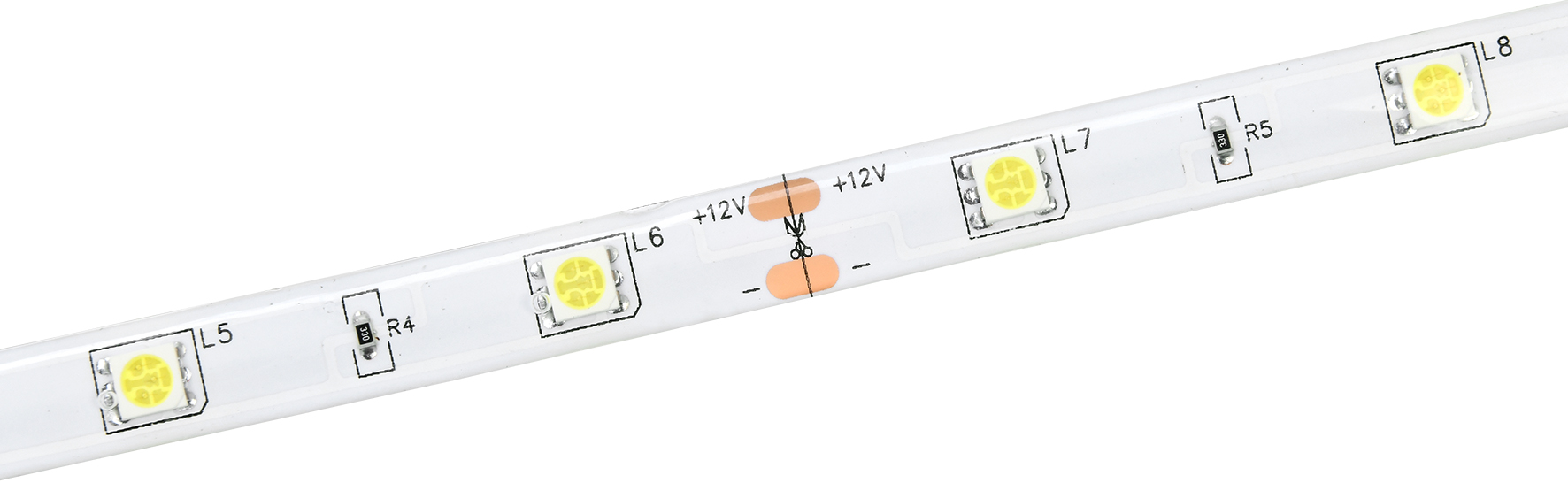 IEK PRO Лента LED 5м LSR-5050WW30-7,2-IP65-12В
