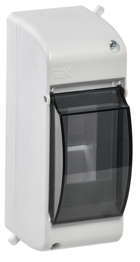 IEK KREPTA 3 Корпус пластиковый  КМПн 2/2IP30 белый откр.монтаж