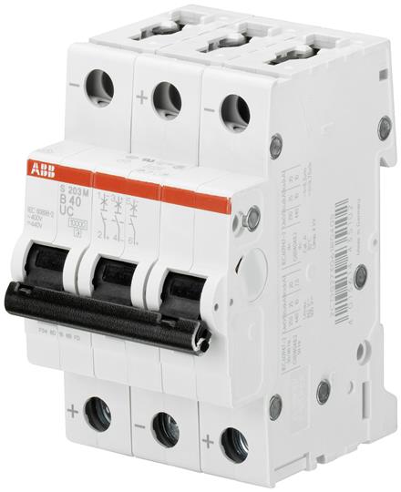 ABB Выключатель автоматический 3-полюсной S203M K3UC