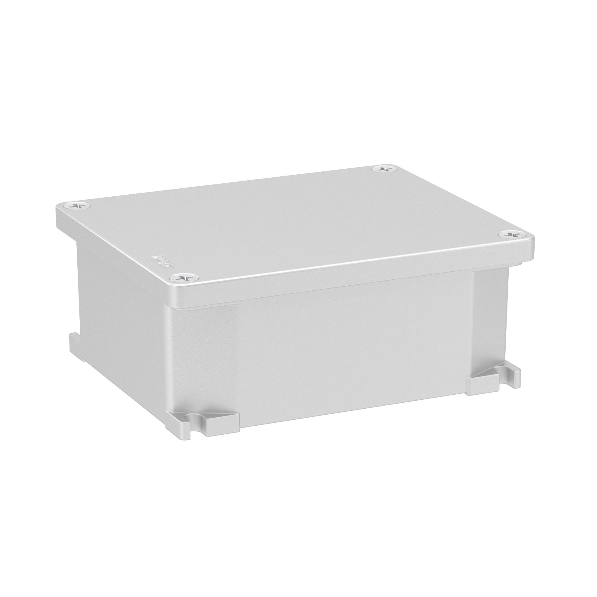 DKC Коробка ответвительная алюминиевая окрашенная, IP66/IP67, RAL9006, 128х103х55мм