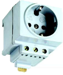 КЭАЗ Розетка OptiDin РА10/16-502-Д-УХЛ4