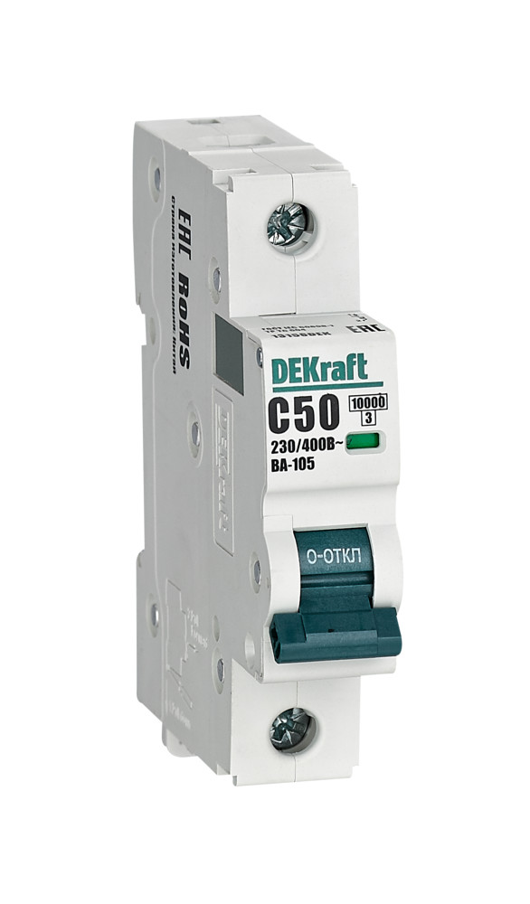 Dekraft Автоматический выключатель ВА105-1P-050A-C