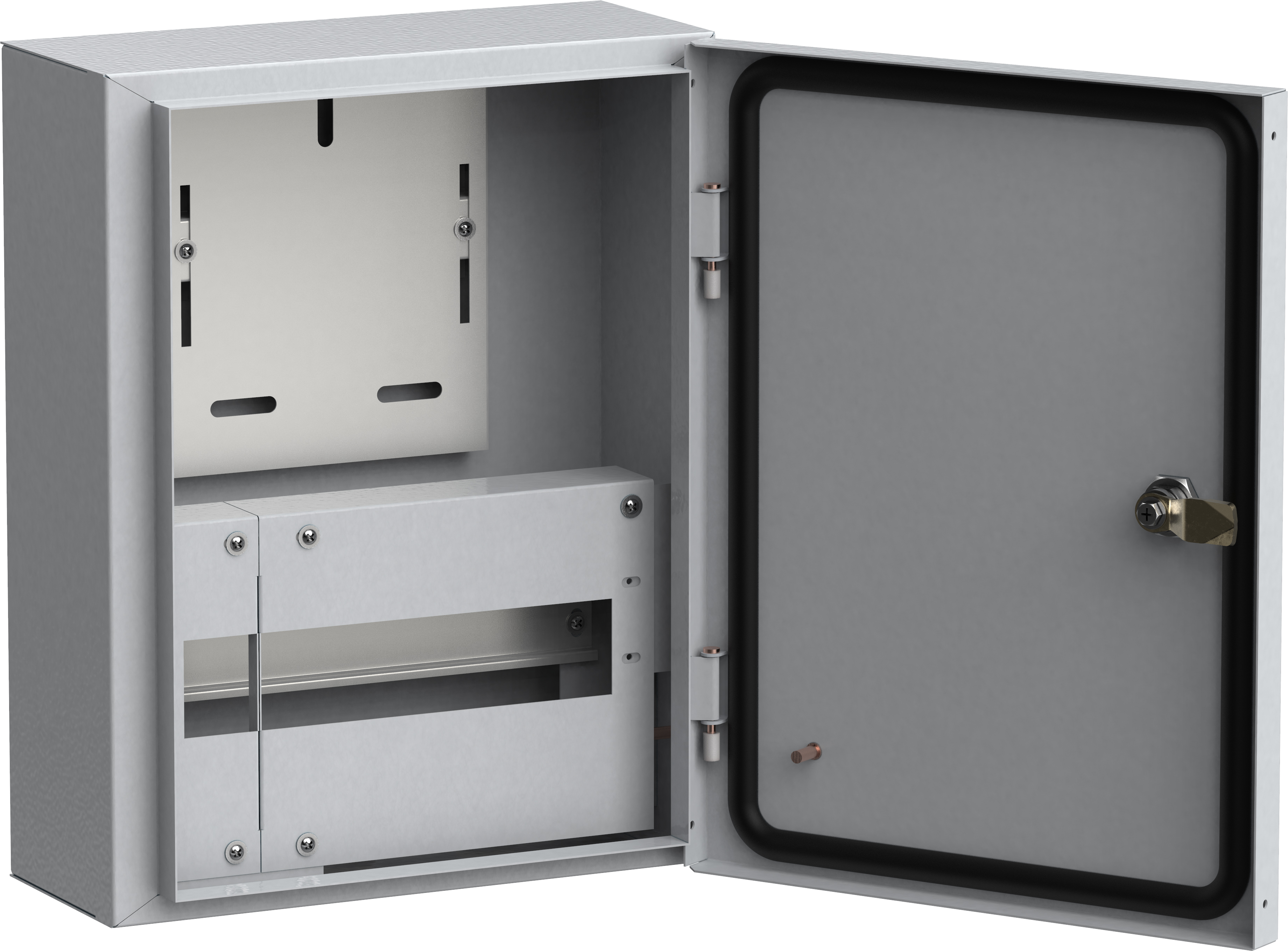 IEK TITAN Корпус металлический ЩУРн-1/12 (395х310х165мм) IP54 без окна