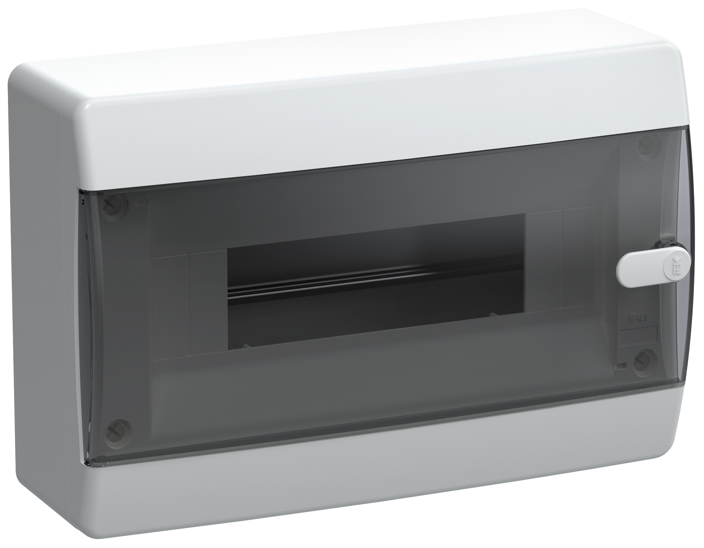 IEK UNION Compact Корпус пласт. ЩРН-П-12 IP41 черн. пр. дв.