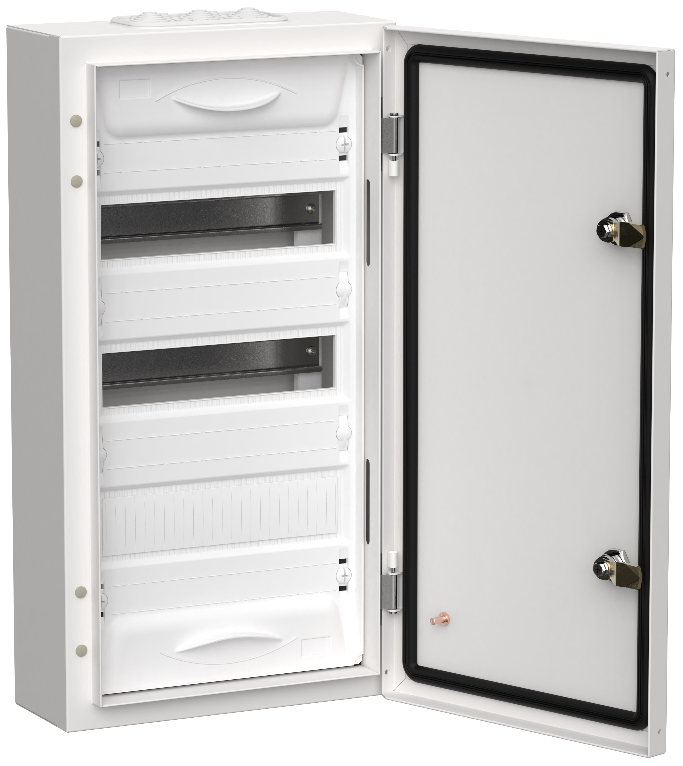 IEK TITAN 5 Корпус мет. ЩРн-36 (1х36) 585х310х140 IP54 бел