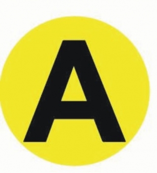 EKF PROxima Наклейка "A" d=20mm.