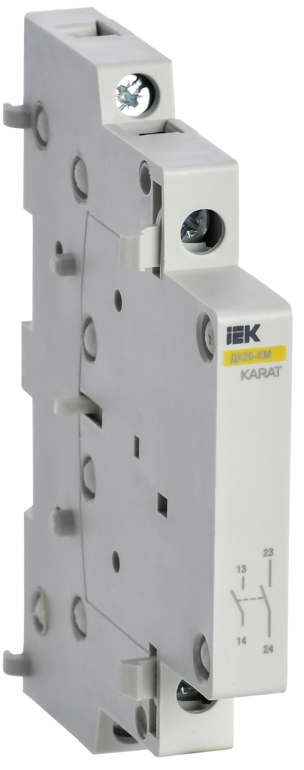 IEK KARAT Контакт дополнительный ДК20-КМ 2НО KARAT