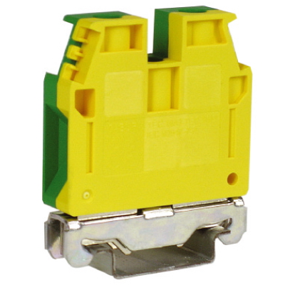 DKC TEC.16/O, зажим для заземления желт.зелен 16 кв.мм
