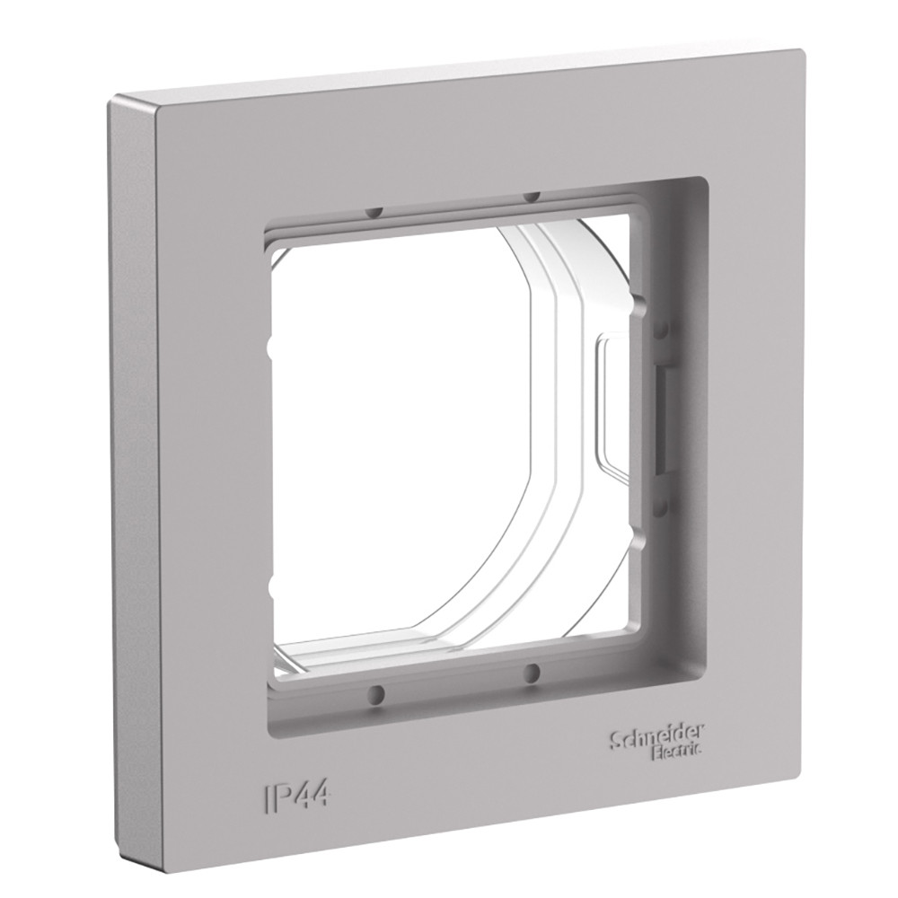 Systeme Electric AtlasDesign Aqua Алюминий Рамка 1-ая