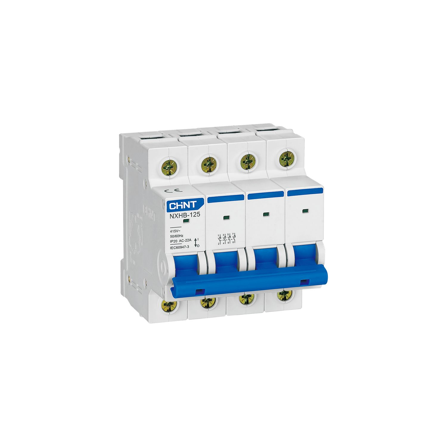 CHINT Выключатель нагрузки NXHB-125 4P 100A (R)