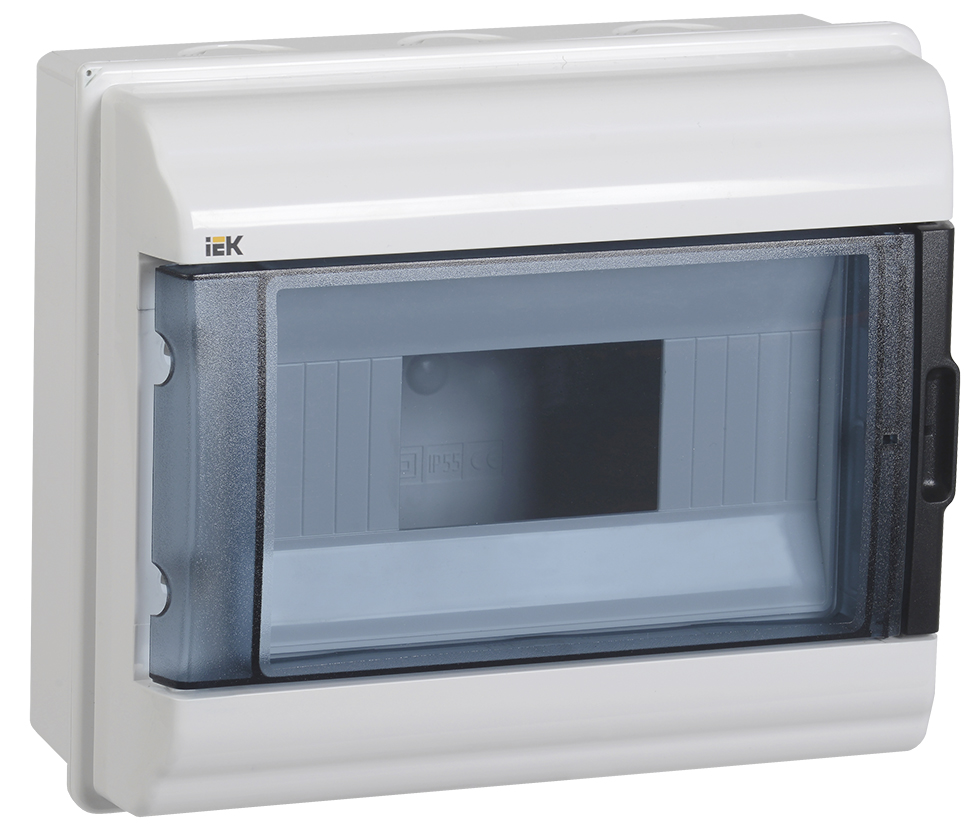 IEK KREPTA 5 Корпус пластиковый КМПн-9 IP55 белый откр.монтаж