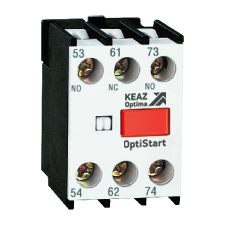 КЭАЗ Блок контактный OptiStart K-FX-48430 фронтальный 3НО для F-09..(A)F-150 и FR