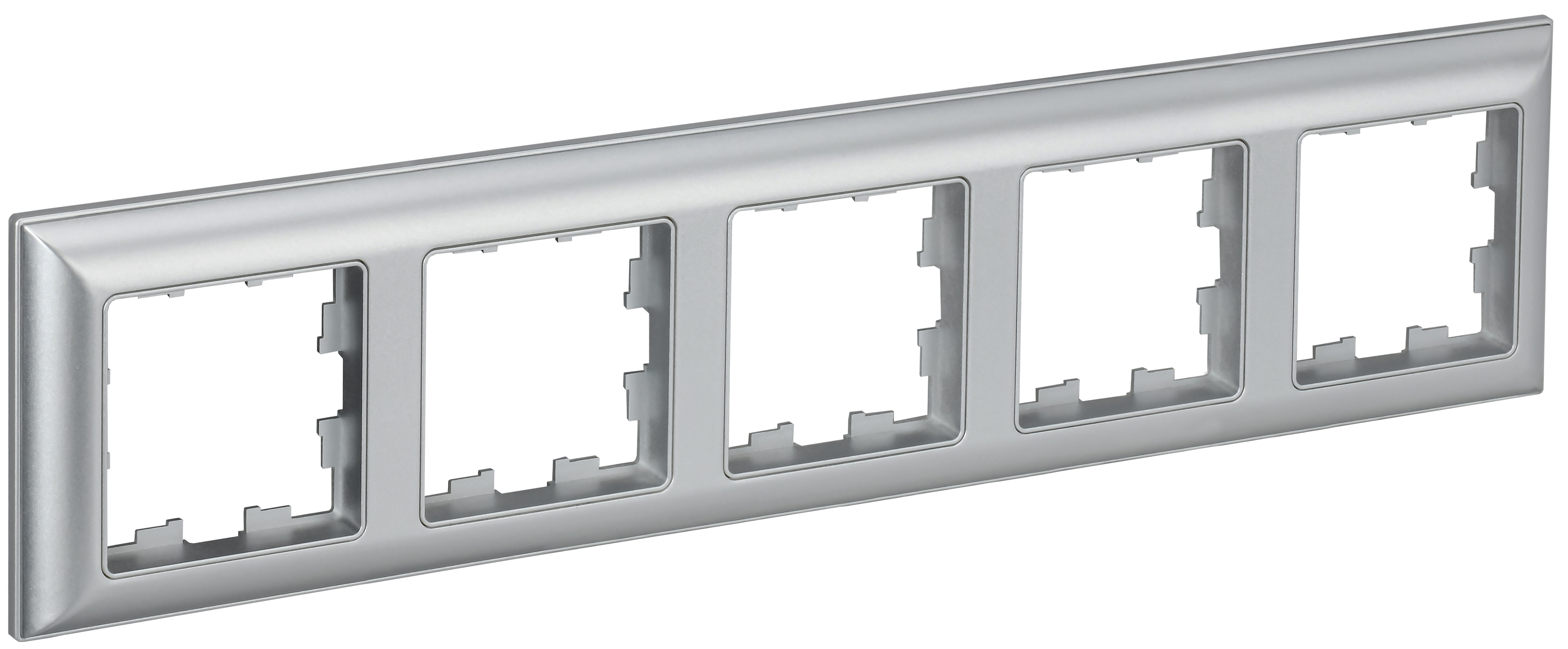 IEK BRITE DECOR Алюминий 3D-форма Рамка 5-м РУ-5-Бр