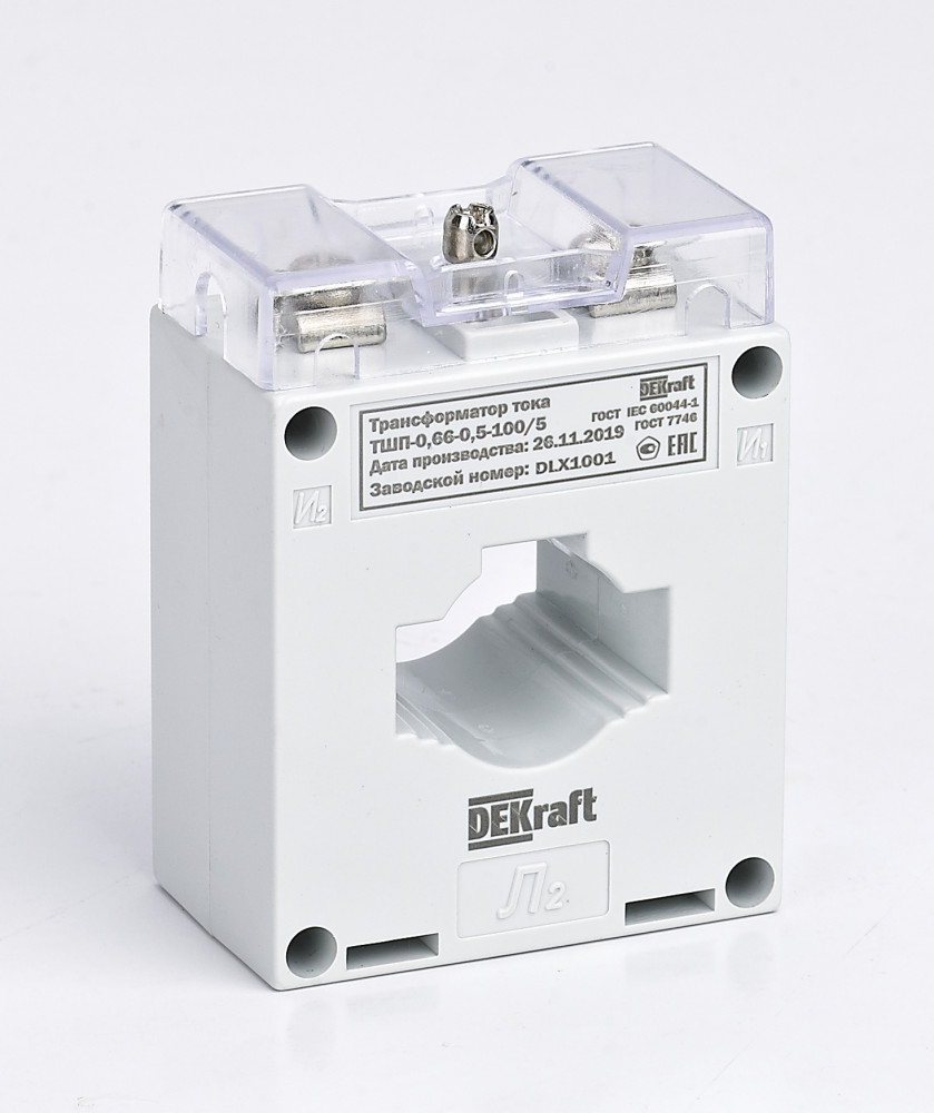 Dekraft Трансформатор тока ТШП-0,66 0,5 200/5 5ВА, диаметр 30мм