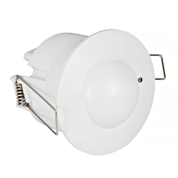 EKF PROxima Микроволновый датчик движения бел. 1200Вт 360гр. до 20м IP20 MW-701