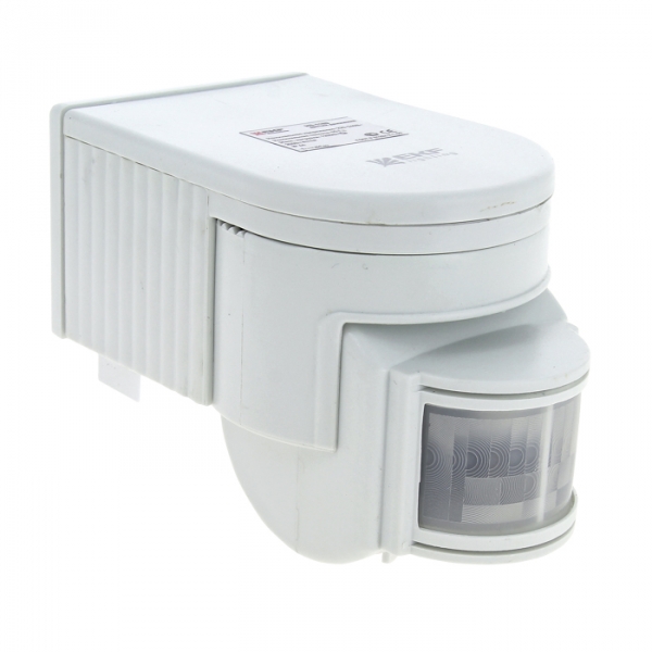EKF PROxima ИК датчик движения наст. 1200Вт 180гр. до 12м IP44 MS-118B
