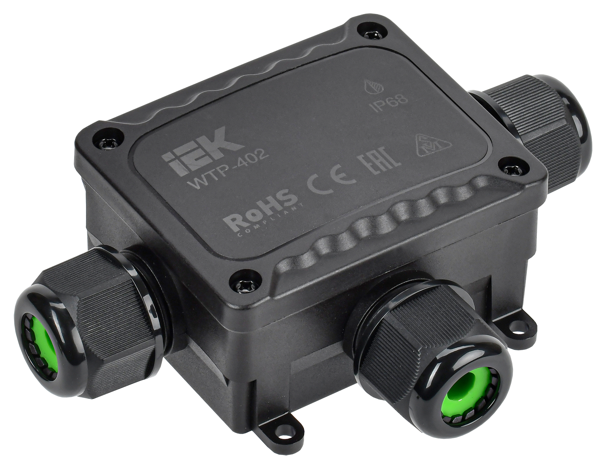 IEK Коробка распред. герметичная WTP-402 3 ввода IP68