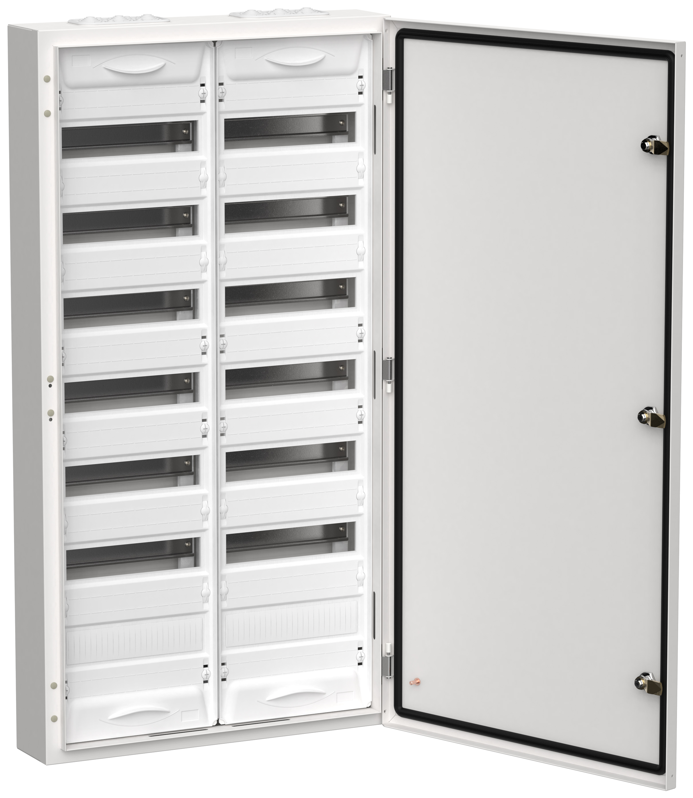 IEK TITAN 5 Корпус мет. ЩРн-168 (2х84) 1085х570х140 IP54 бел