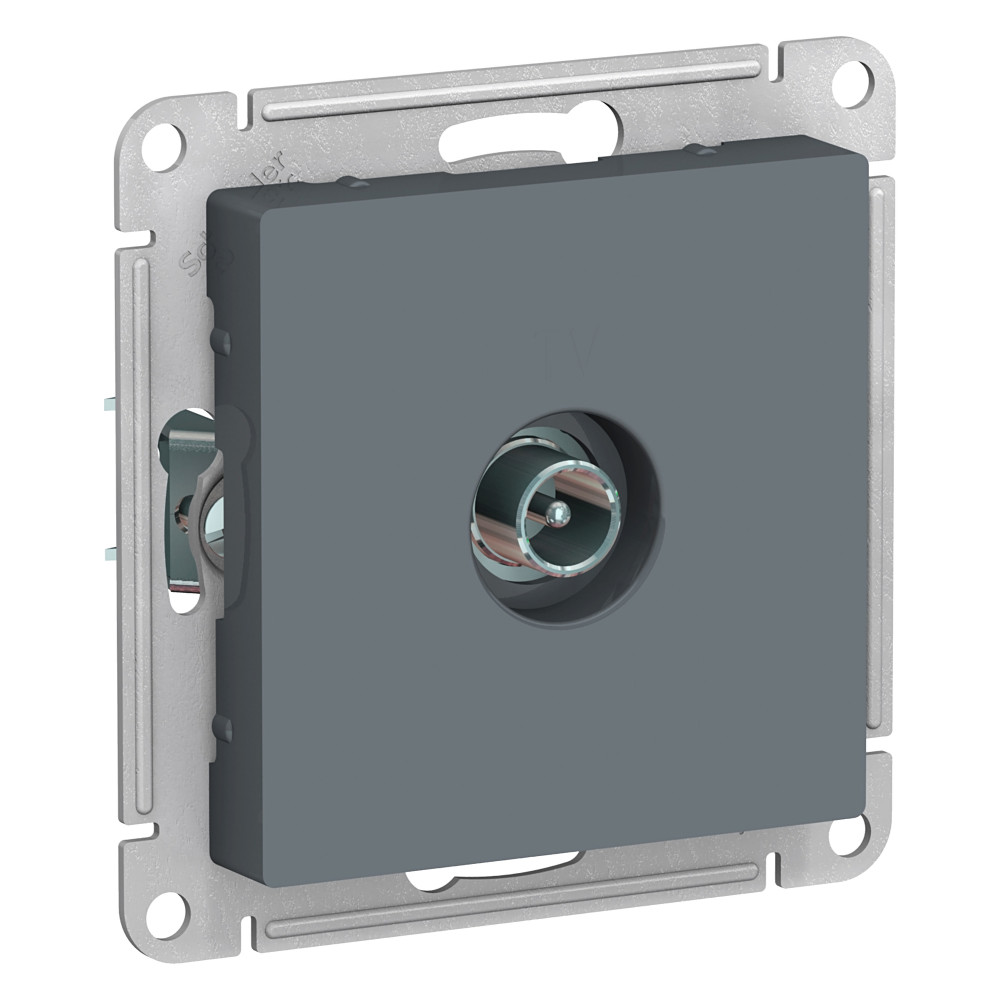 Systeme Electric AtlasDesign Грифель Розетка TV проходная 4DB, механизм