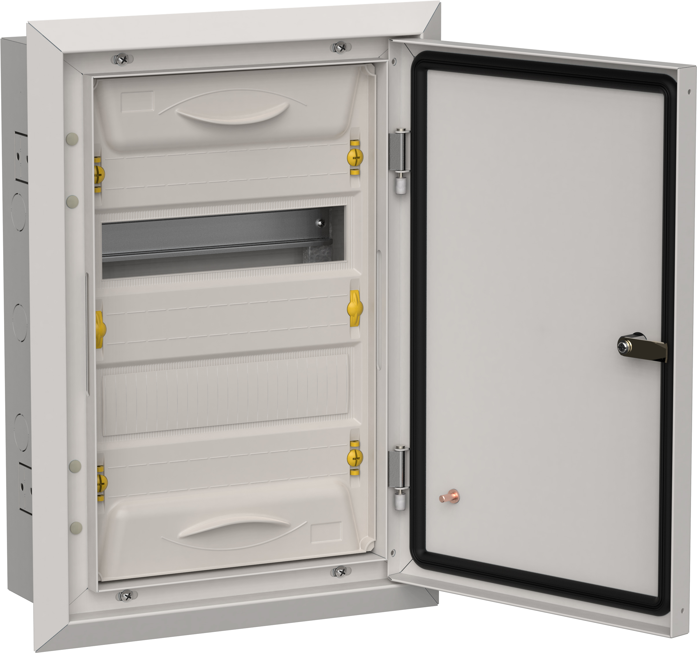 TITAN 5 Корпус мет. ЩРв-24 (1х24) 505х365х130 IP31 сер IEK