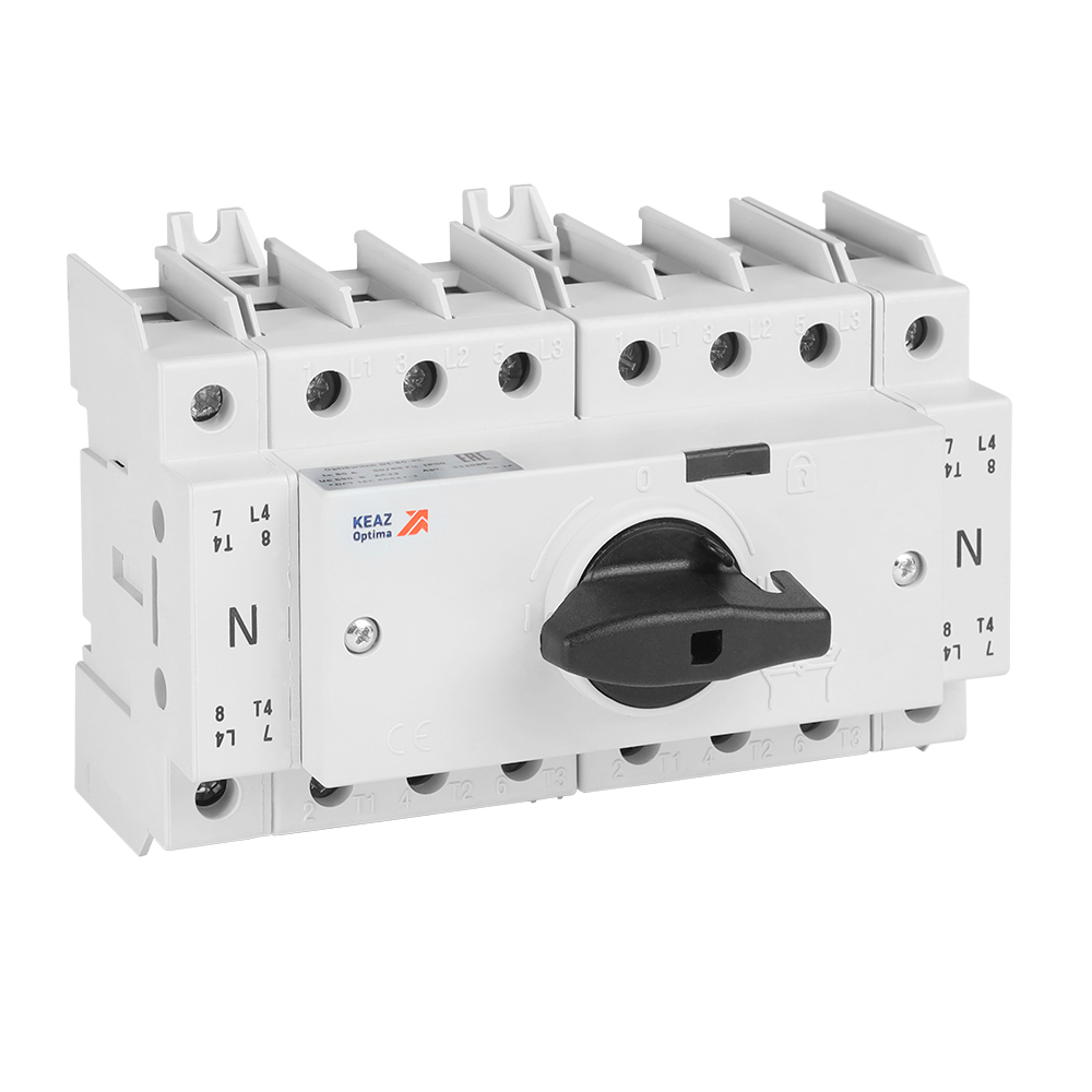 КЭАЗ Выключатель-разъединитель реверсивный OptiSwitch DI-100-4C