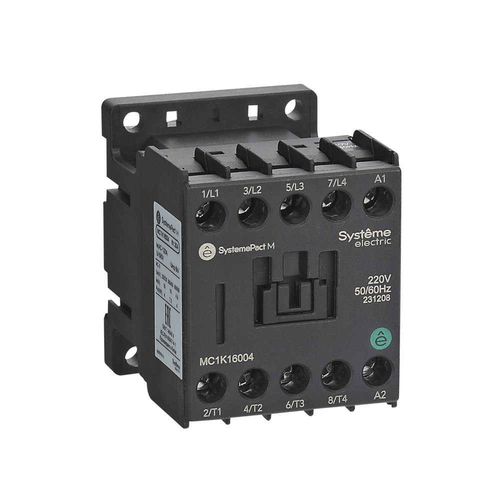 Systeme Electric Контактор MC1K 4P(2НО+2НЗ) 9A AC380V 50/60Hz