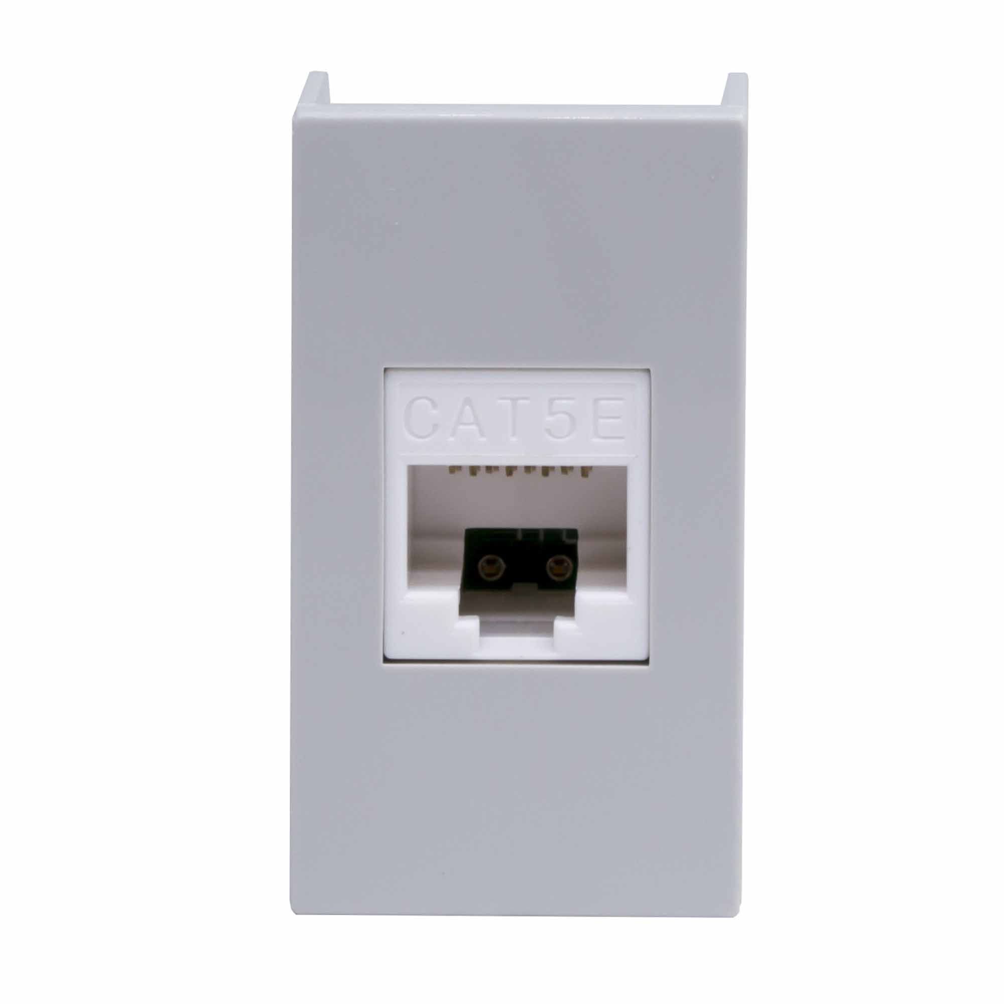DKC Розетка RJ-45 кат.5E,Viva,1 мод.,сер