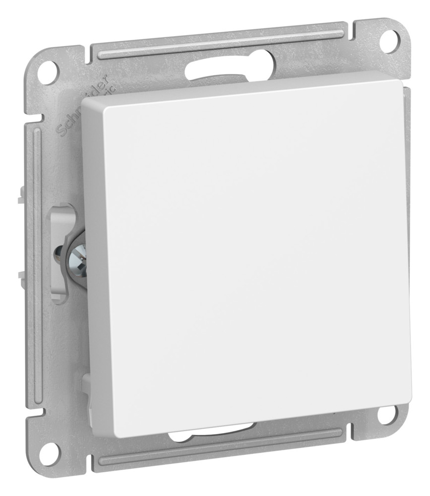 Systeme Electric AtlasDesign Белый Выключатель 1-клавишный 2-полюсный, 10А, механизм