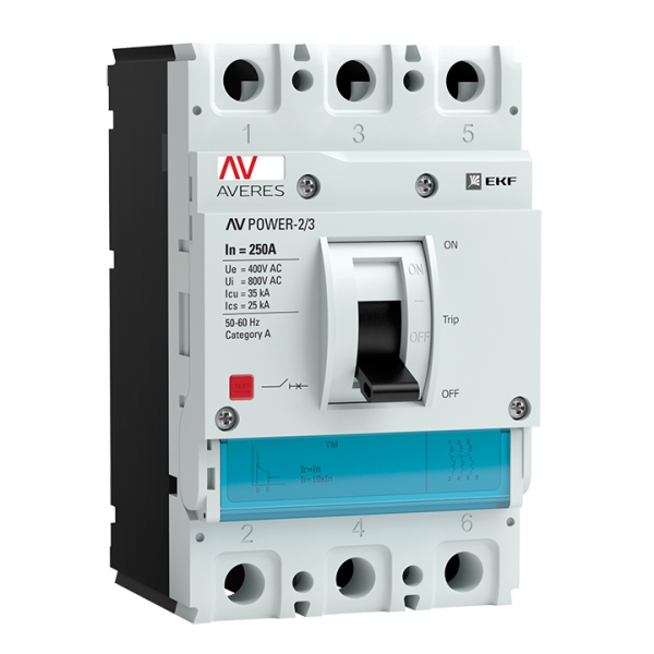 EKF Averes Автоматический выключатель AV POWER-2/3 250А 35kA TR