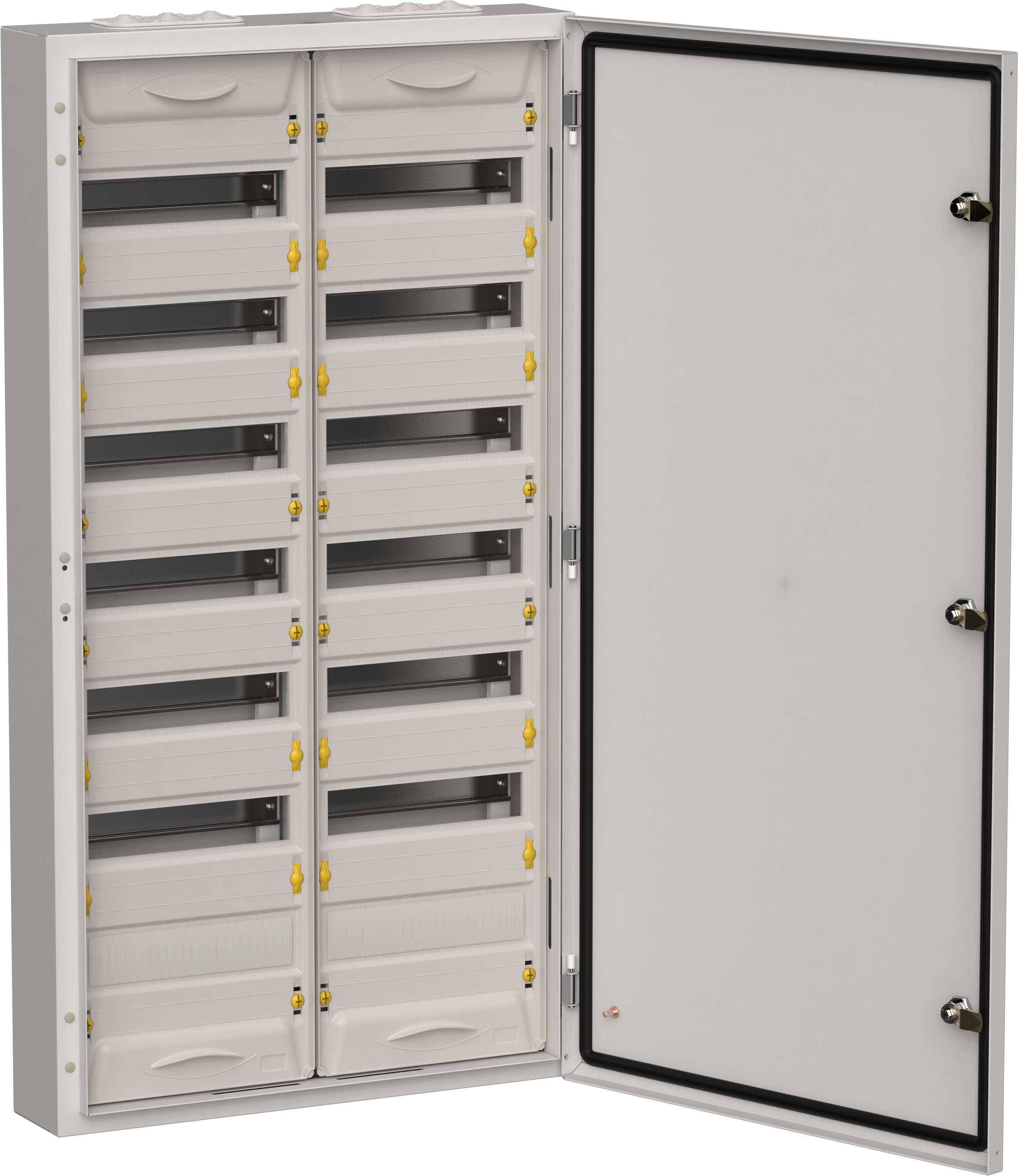 IEK TITAN 5 Корпус мет. ЩРн-168 (2х84) 1085х570х140 IP54 сер