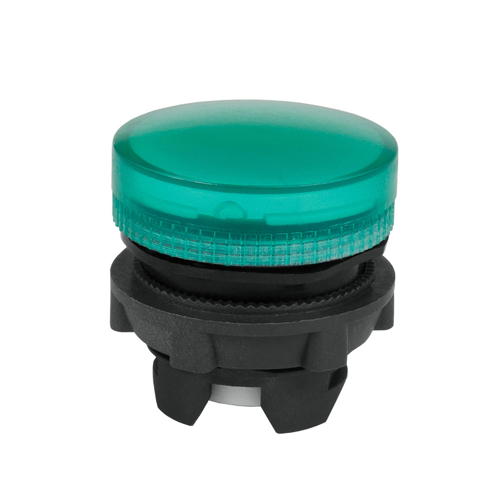 КЭАЗ Головка сигнальной лампы OptiSignal D22 A5-L-3 зеленая пластик ZB5AV033