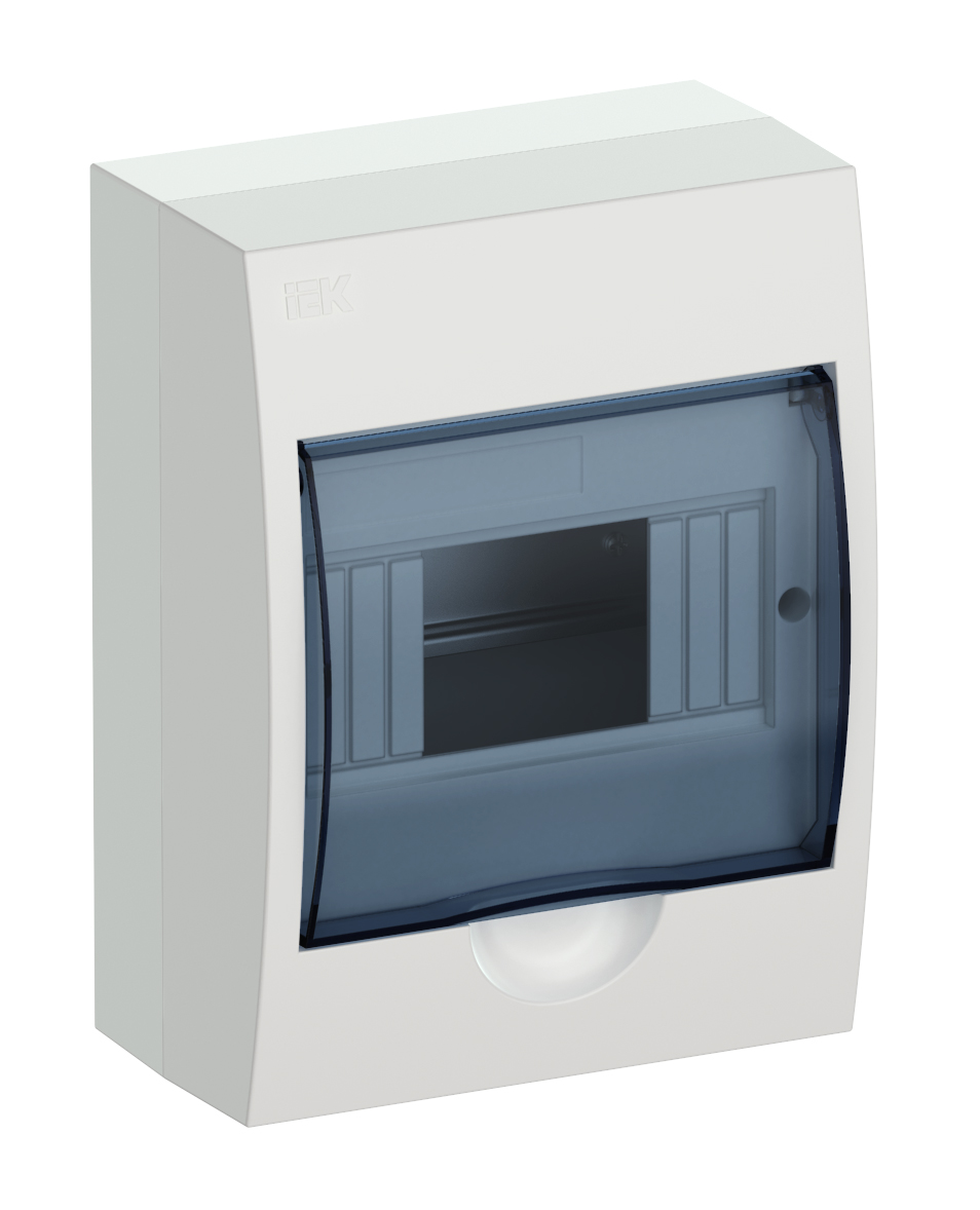 IEK KREPTA 3 Корпус пластиковый ЩРН-П-6 IP41  белый откр.монтаж