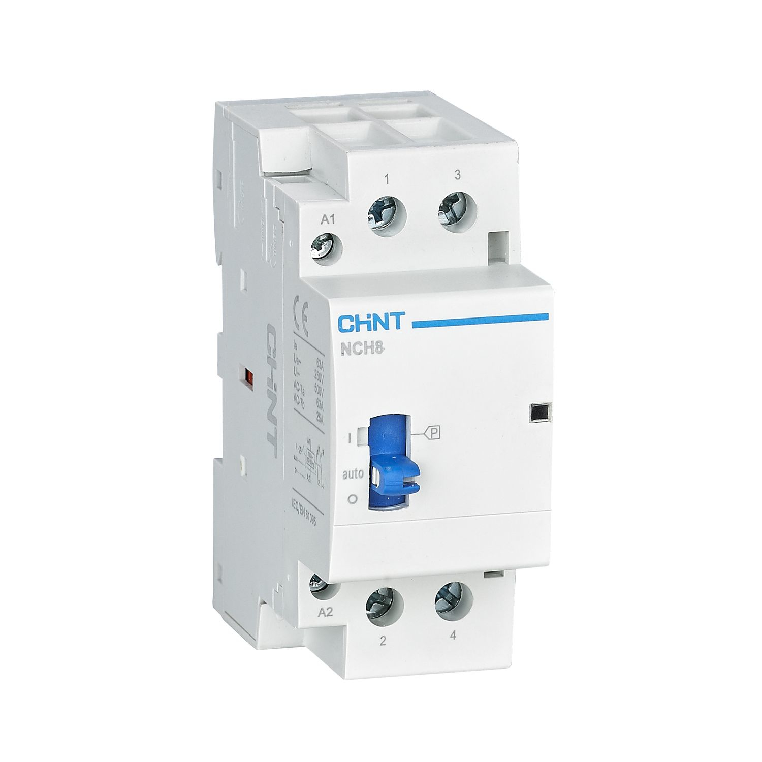 CHINT Контактор модульный с ручн. упр. NCH8-40M/11 AC220-240В 50/60Гц (R)