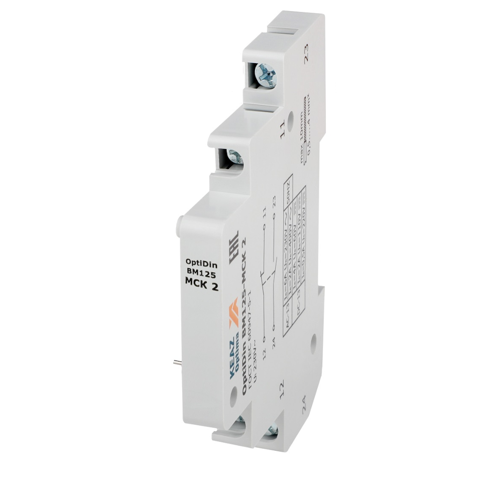 КЭАЗ Модуль свободных контактов OptiDin BM125-MCK 2-ОМ4-РЕГ