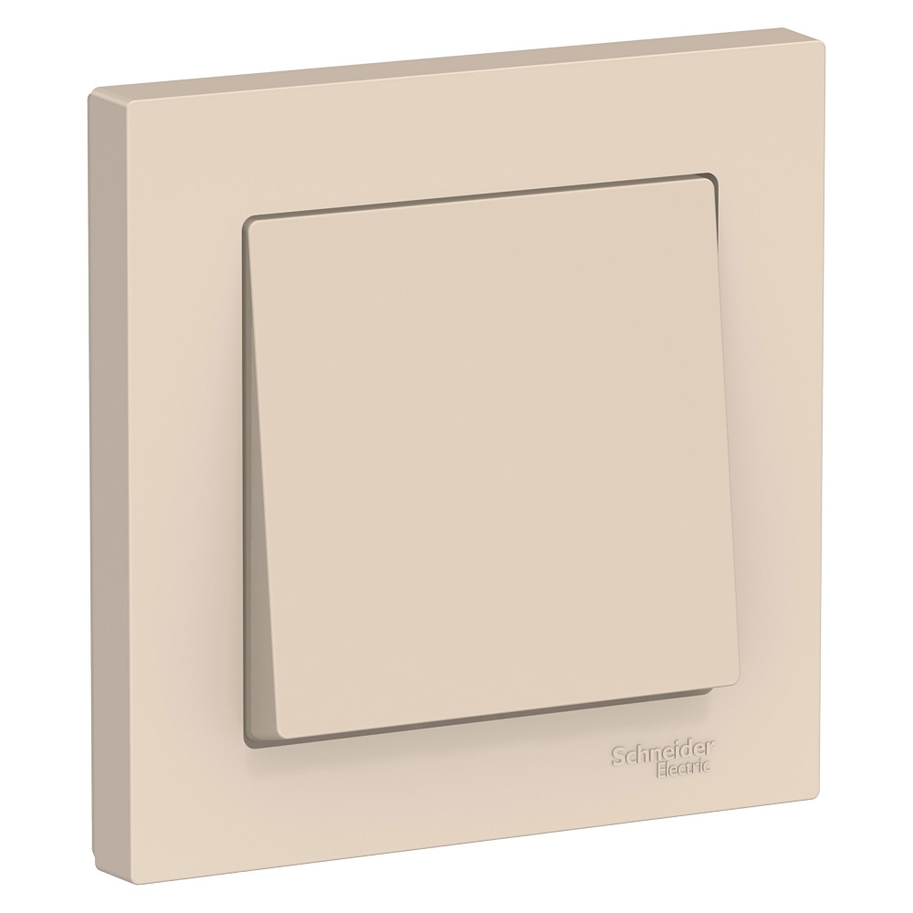 Systeme Electric AtlasDesign Беж Выключатель 1-клавишный сх.1, 10АХ, в сборе