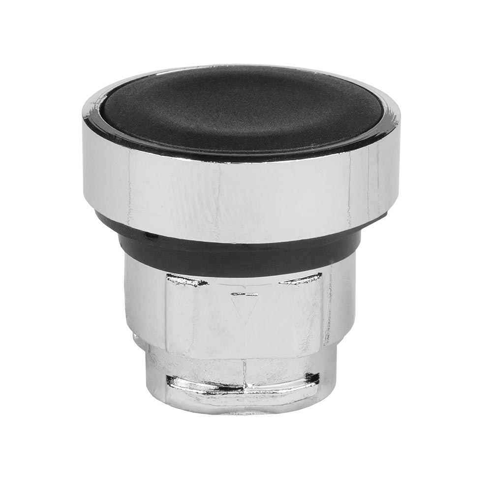 КЭАЗ Головка кнопки OptiSignal D22 A4-P-2 черная металл ZB4BA2