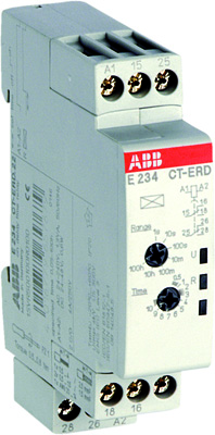 ABB Реле времени CT-TGD.22 модульное (генератор импульсов) 24-48B DC, 24- 240B AC (7 временных диапазонов 0,05с...100ч) 2ПК