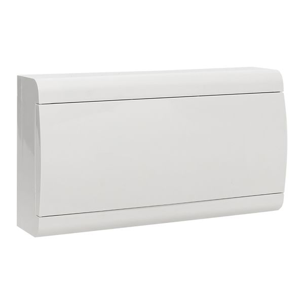 EKF PROxima Щит распределительный ЩРН-П-18 "SlimBox" белая дверца IP41