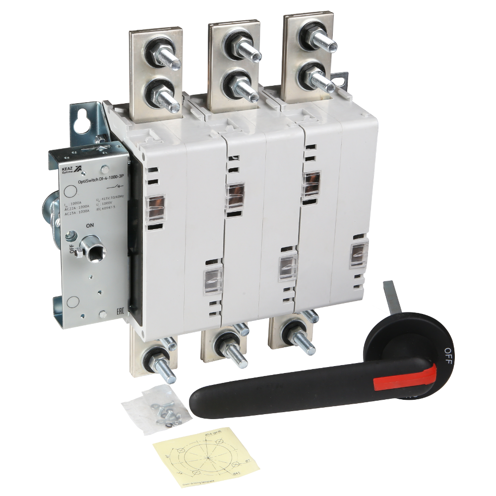 КЭАЗ Выключатель нагрузки OptiSwitch DI-4-1000-3P