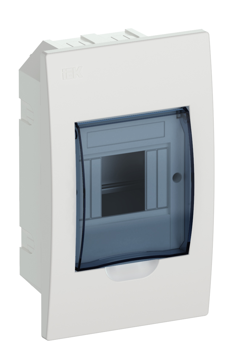 IEK KREPTA 3 Корпус пластиковый ЩРВ-П-4 IP41 белый скрыт.монтаж