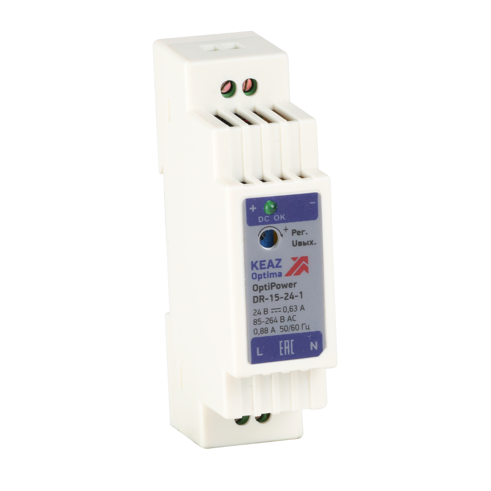 КЭАЗ Блок питания OptiPower DR-15-24-1