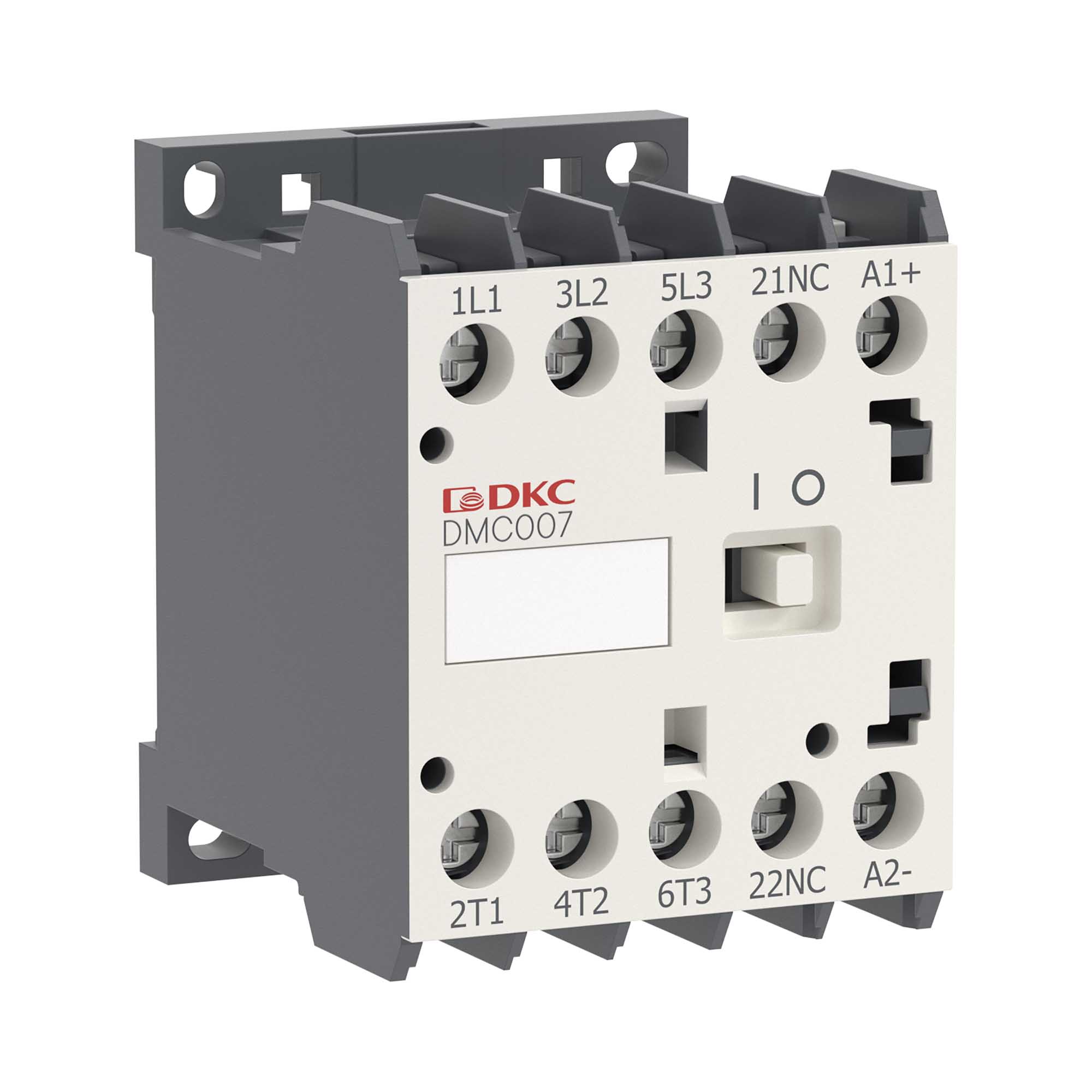 DKC Миниконтактор YON DMC007 7A 3кВт AC3 3P кат. 24В AC 1НО