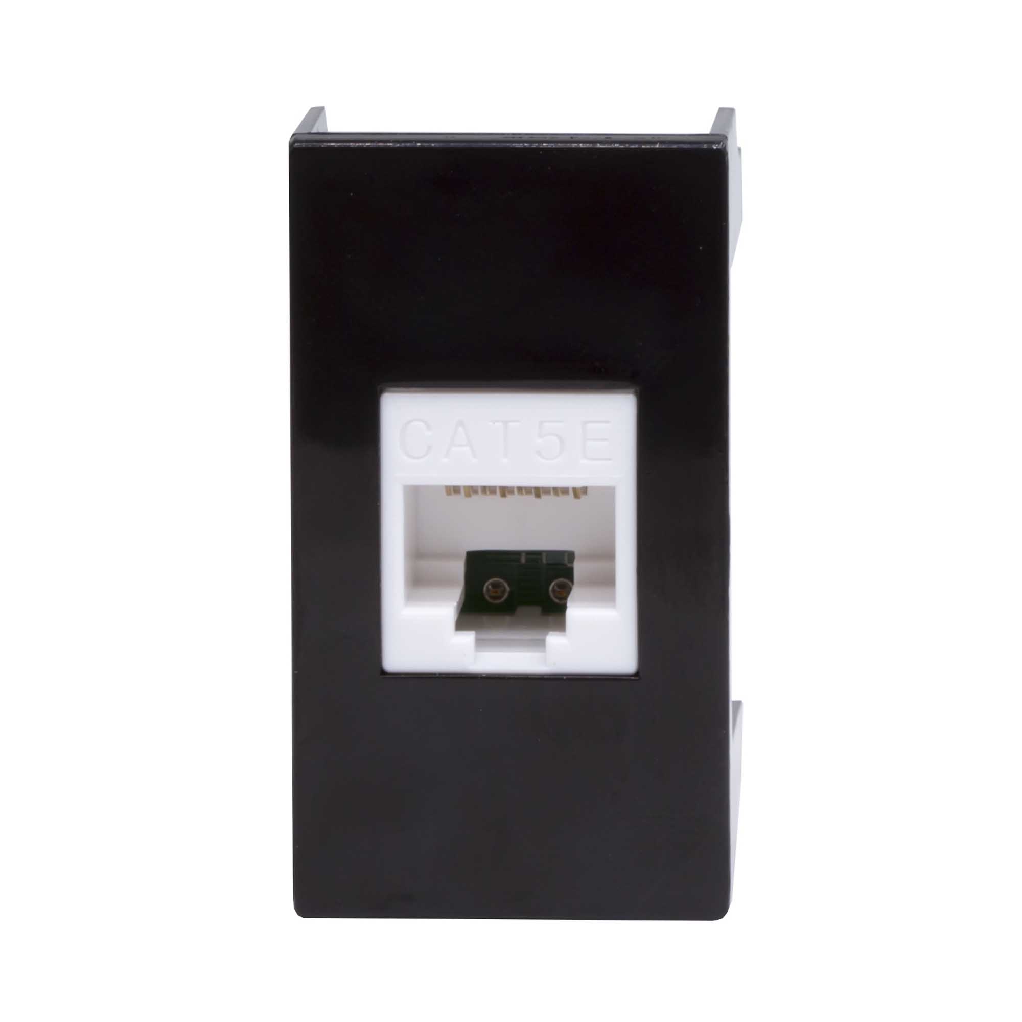 DKC Розетка RJ-45 кат.5E,Viva,1 мод.,черн