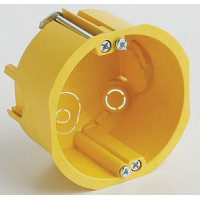 Systeme Electric Монтажная Коробка, полые стены, 68 мм, ГЛ. 47 мм, желт.