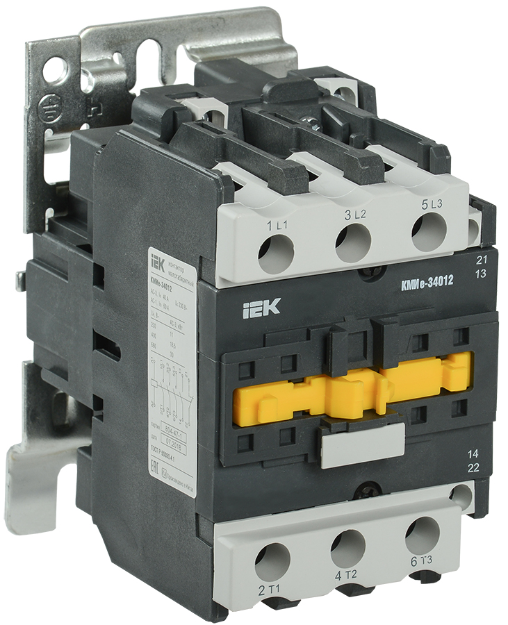 IEK Контактор КМИе-34012 40А 400В/АС3 1НО;1НЗ