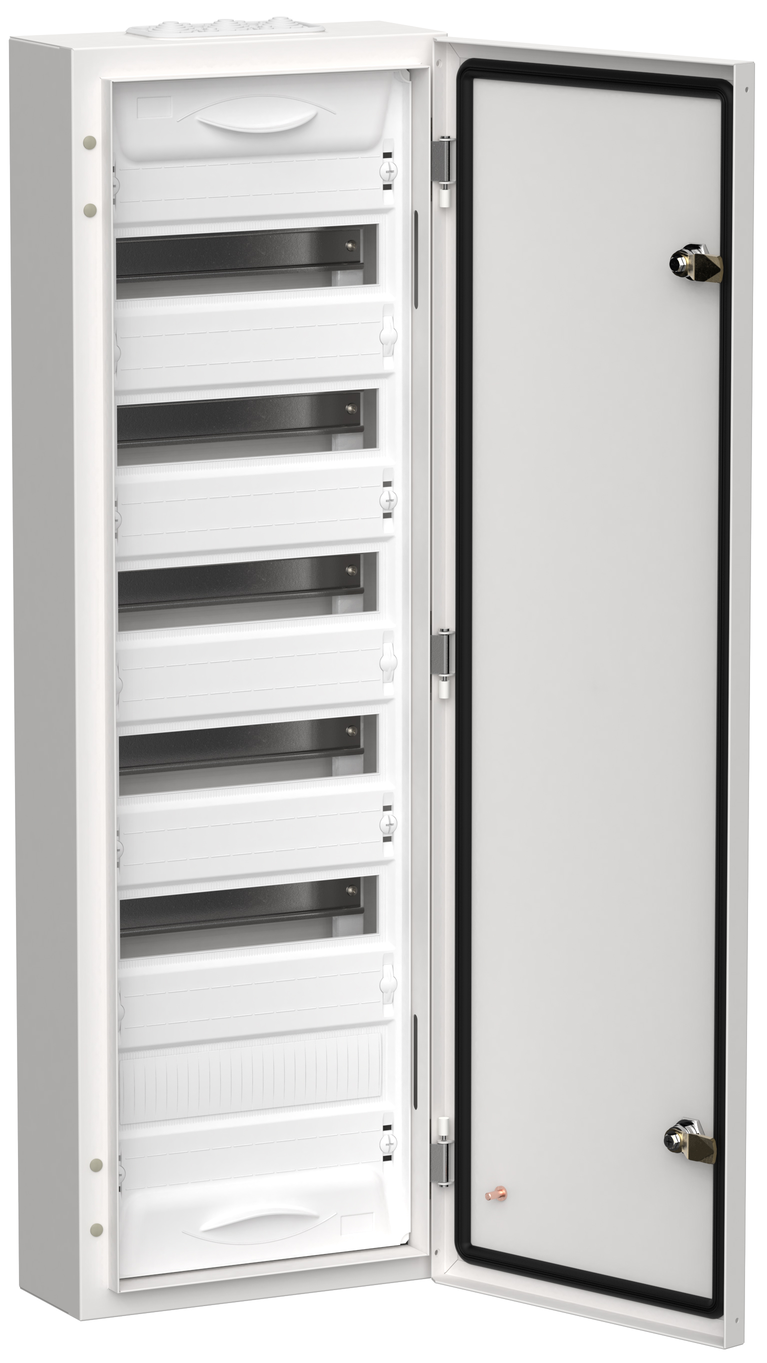 IEK TITAN 5 Корпус мет. ЩРн-72 (1х72) 960х310х140 IP54 бел