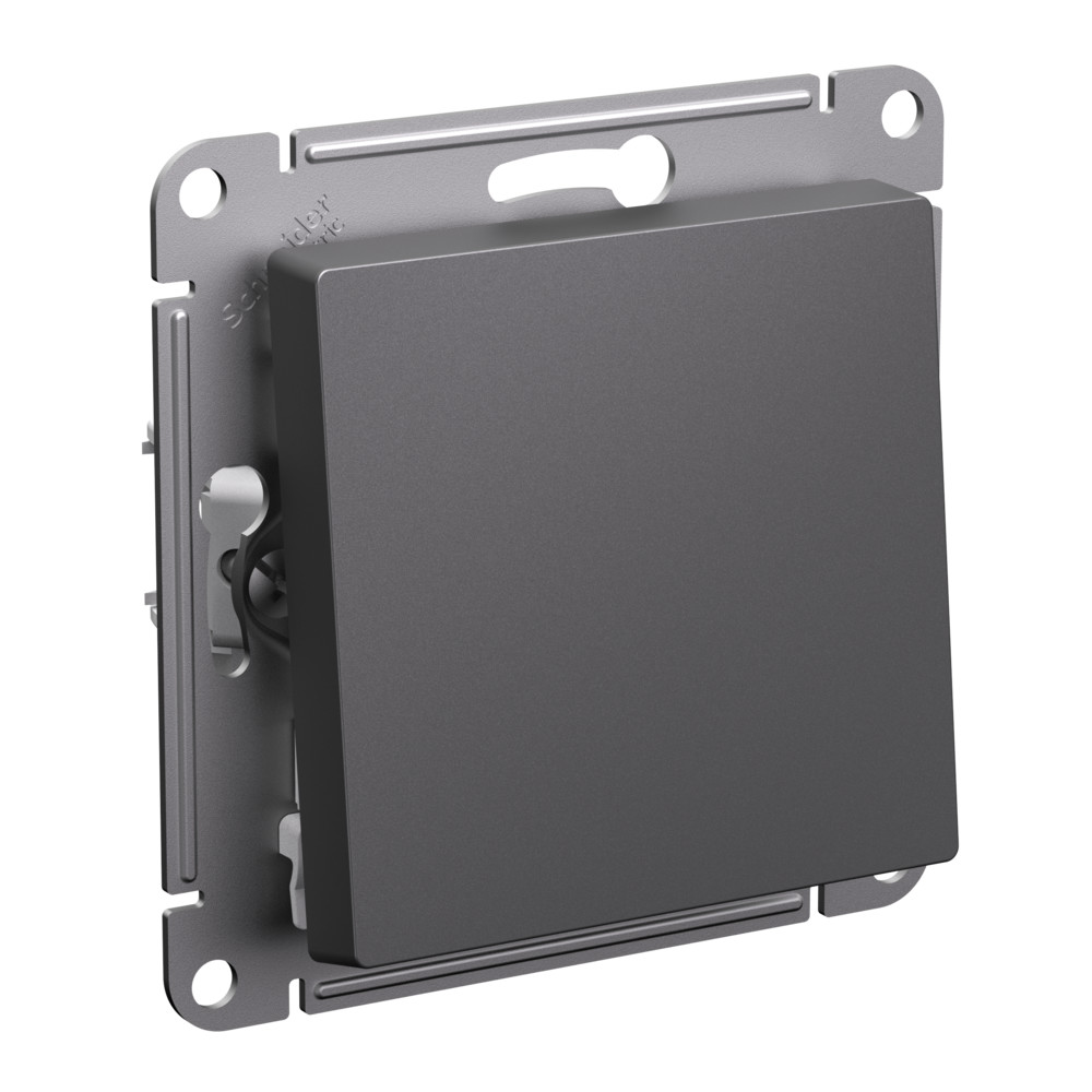 Systeme Electric AtlasDesign Базальт Переключатель 1-клавишный, сх.6, 10АХ, механизм