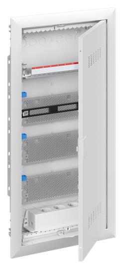 ABB Шкаф мультимедийный с дверью с вентиляционными отверстиями UK648MV (4 ряда)