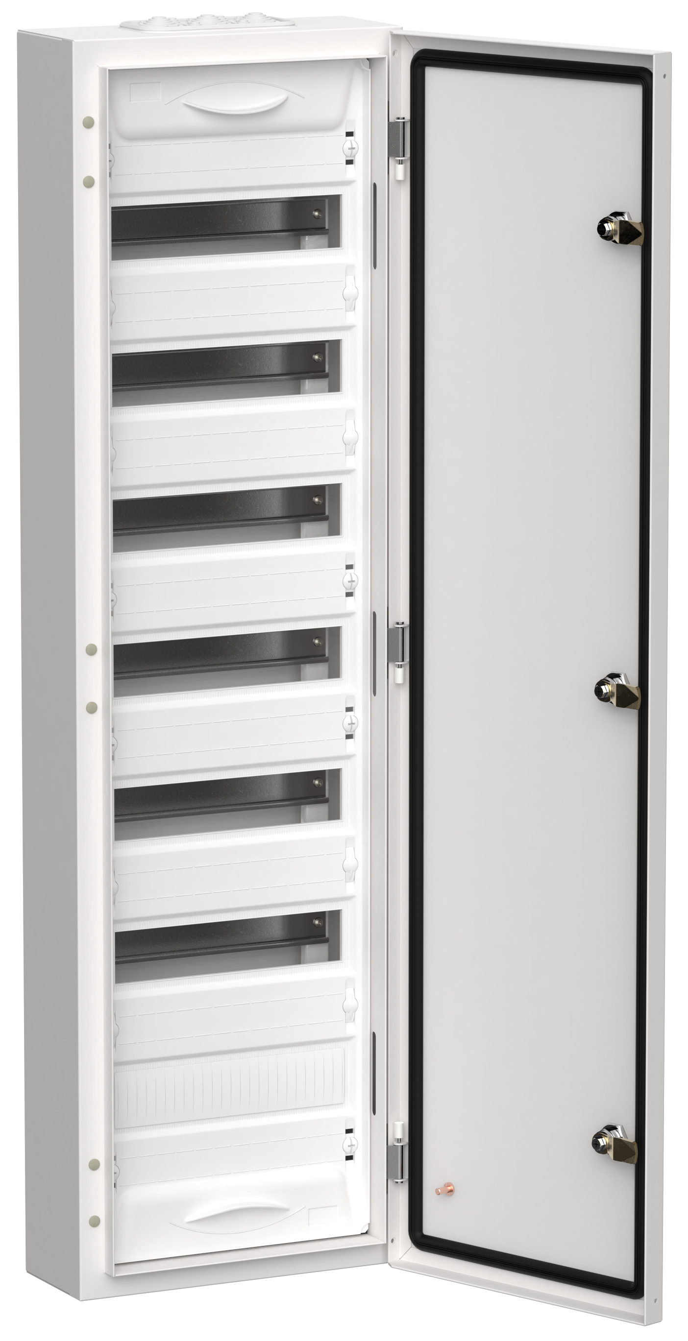 IEK TITAN 5 Корпус мет. ЩРн-84 (1х84) 1085х310х140 IP54 бел